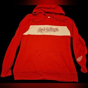 Fanatics Detroit Red Wings Women's Lightweight Pullover Hoodie, Size L
